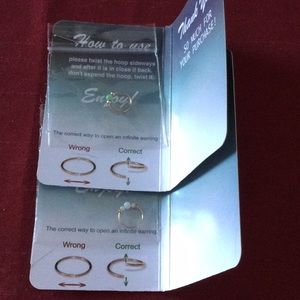 2 Cartilage Earrings